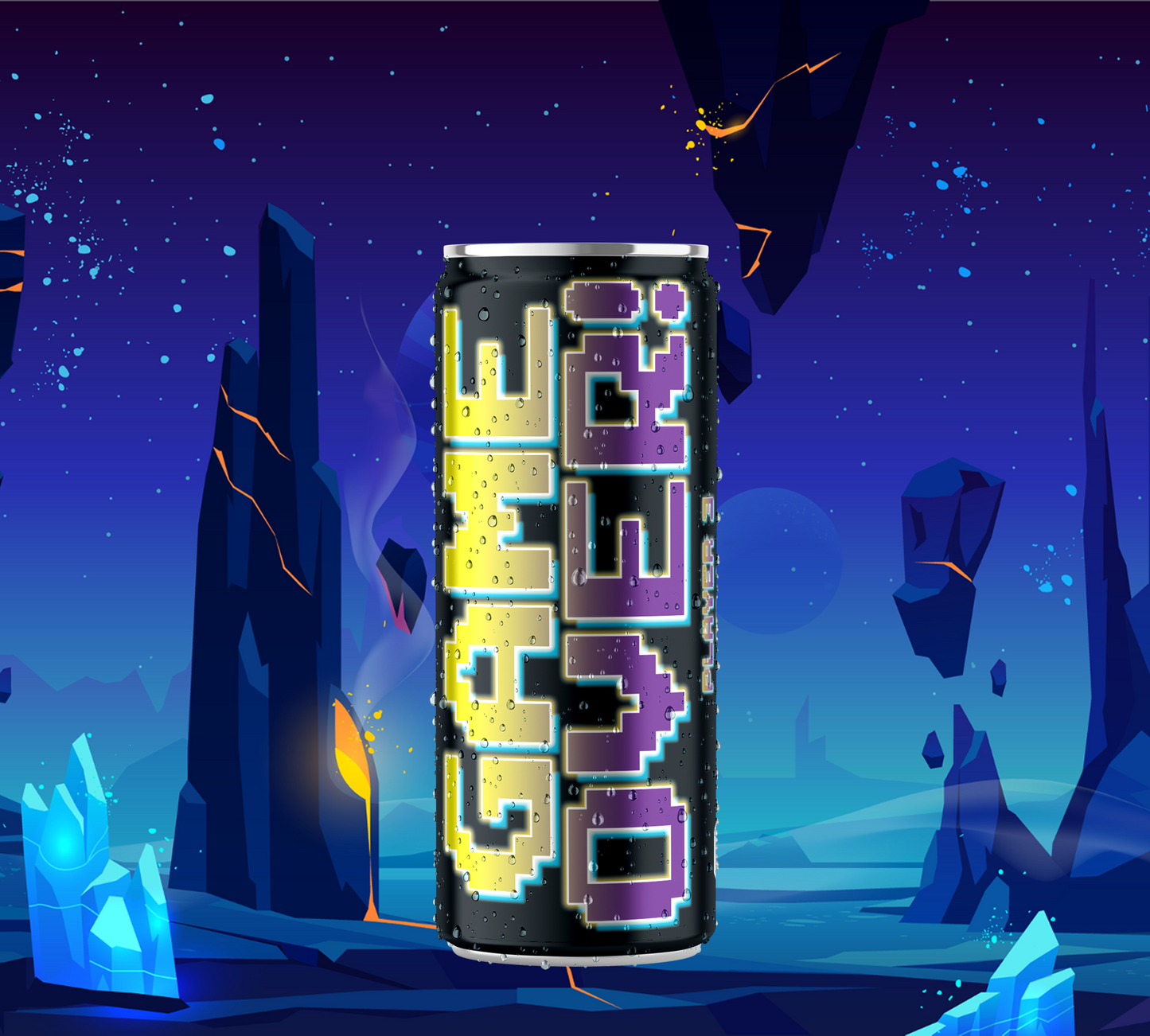 GAME OVER! ENERGY DRINK PLAYER 3
