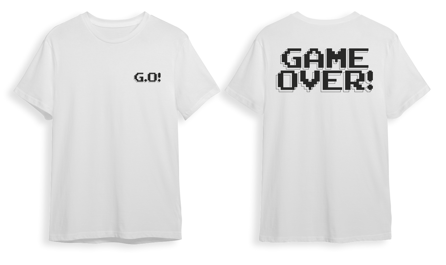 T-SHIRT, GAME OVER! PLAYER 1