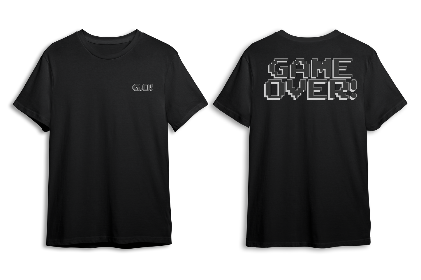 T-SHIRT, GAME OVER! PLAYER 1