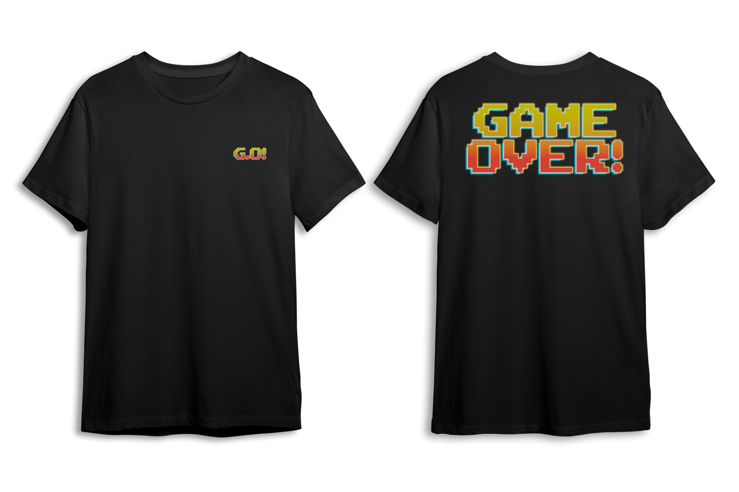 T-SHIRT, GAME OVER! PLAYER 1